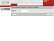 Tablet Screenshot of portal.wschmitz.de